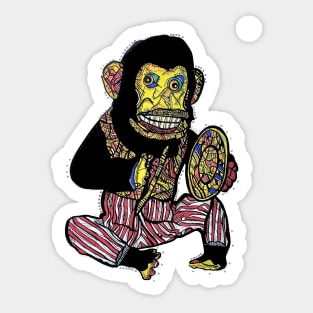 Mr. Tambourine Man Sticker